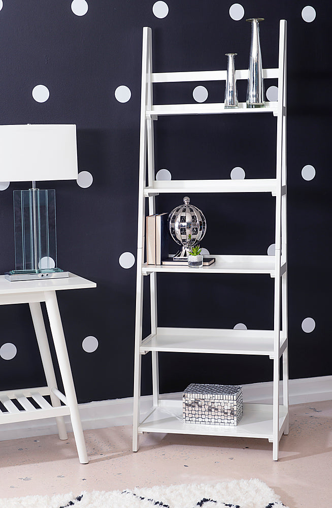 Linon Home Décor - Clayborn 5-Shelf Bookcase - White_7