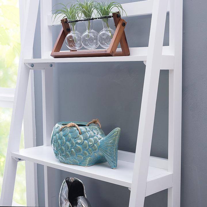 Linon Home Décor - Clayborn 5-Shelf Bookcase - White_3