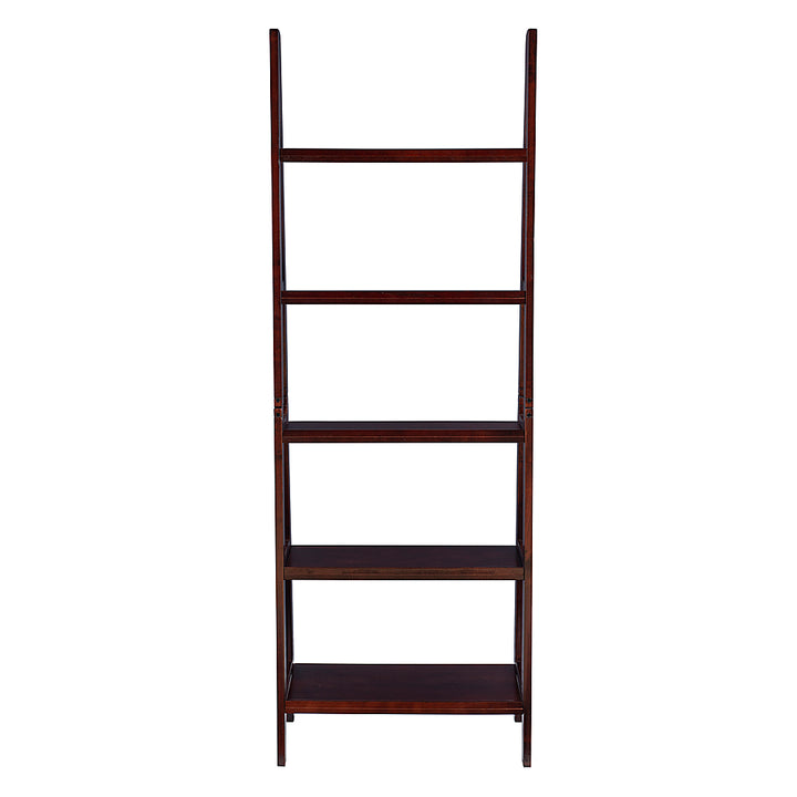 Linon Home Décor - Radford Five-Tier Ladder Bookshelf - Espresso_5