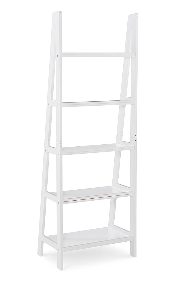 Linon Home Décor - Radford Five-Tier Ladder Bookshelf - White_1