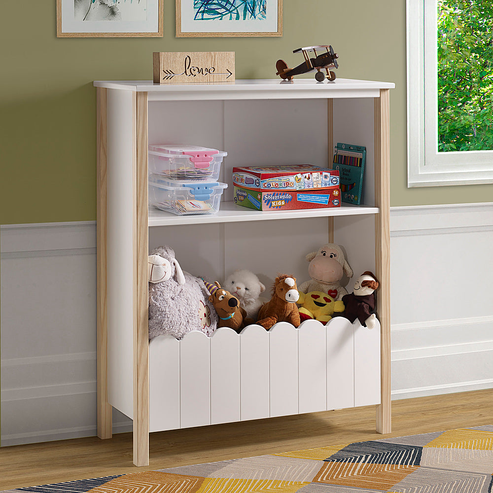 Linon Home Décor - Kessler Two-Tone Childrens Bookcase - White and Natural_5