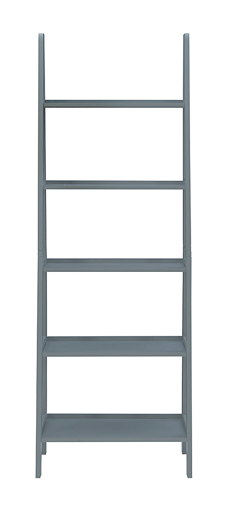 Linon Home Décor - Radford Five-Tier Ladder Bookshelf - Gray_1