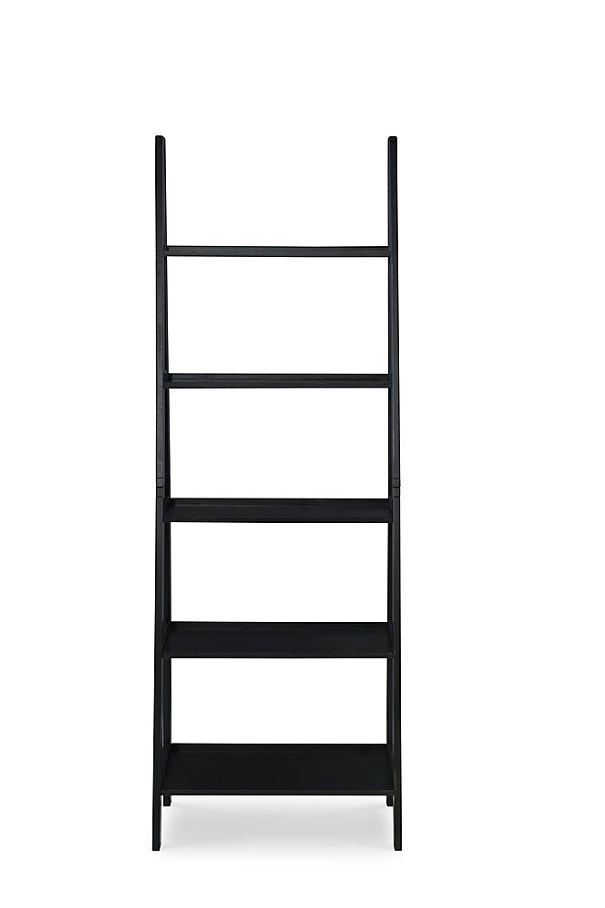 Linon Home Décor - Radford Five-Tier Ladder Bookshelf - Black_2