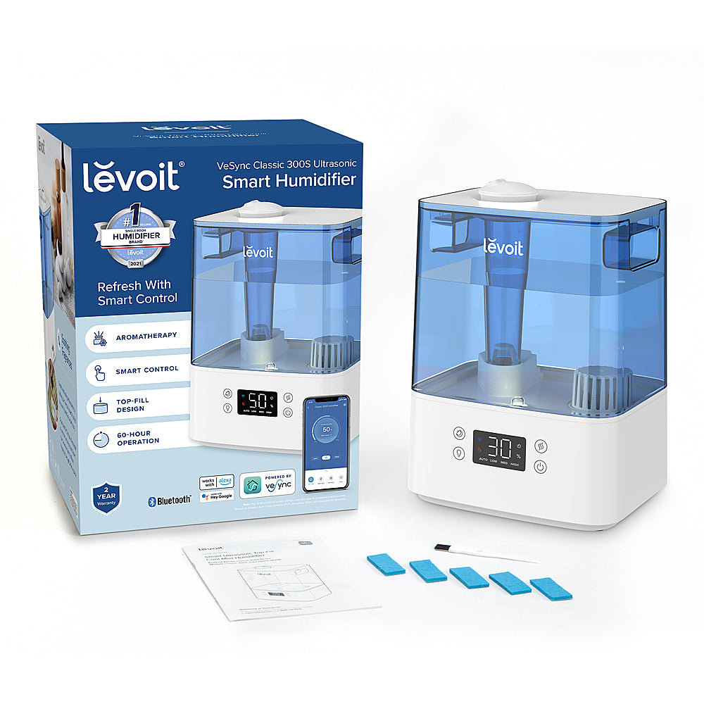 Levoit - Classic 300S 1.58 Gallon Smart Ultrasonic Humidifier - Blue_4