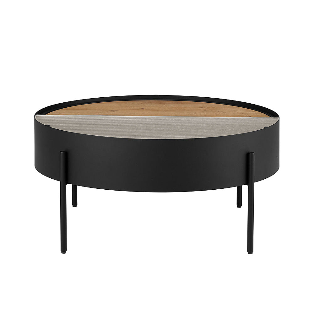 Walker Edison - Modern Sliding-Top Coffee Table - Black_5