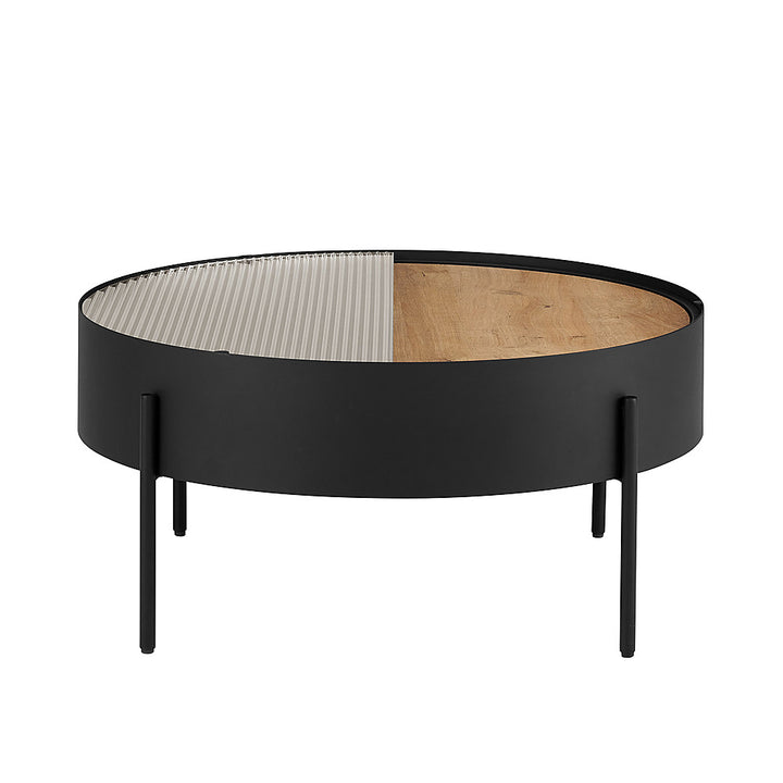 Walker Edison - Modern Sliding-Top Coffee Table - Black_7