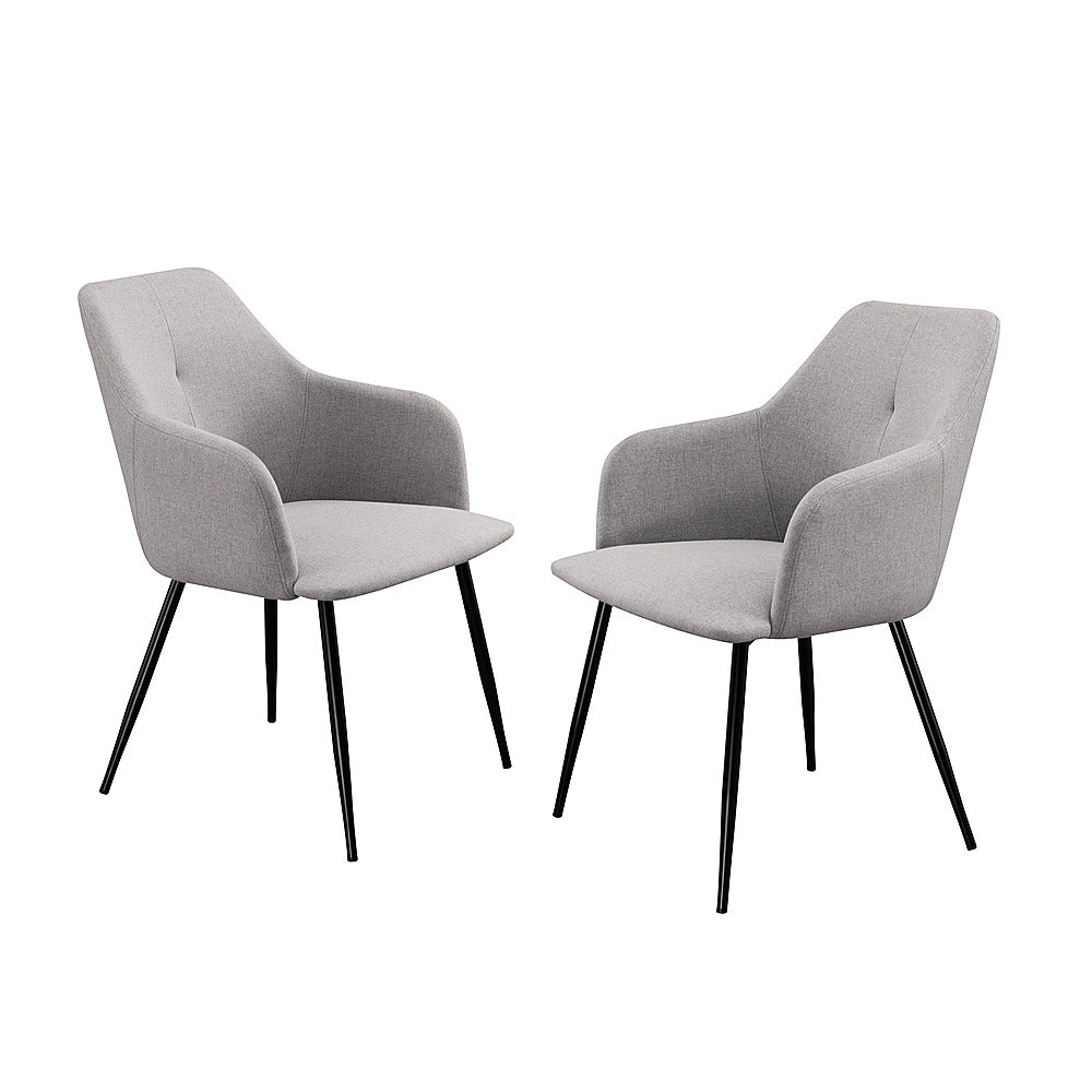 Walker Edison - Modern Dining Chair - Fog Grey_1