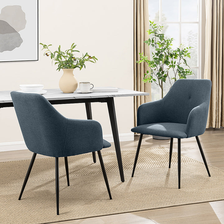 Walker Edison - Modern Dining Chair - Indigo Blue_10