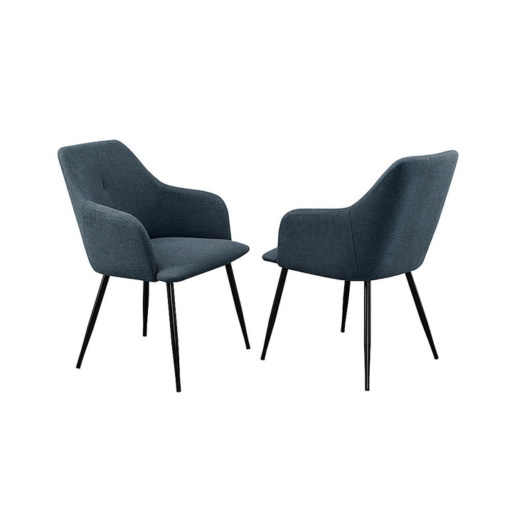 Walker Edison - Modern Dining Chair - Indigo Blue_2