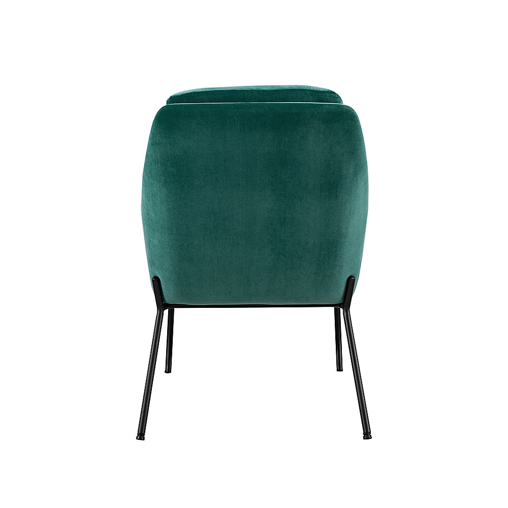 Walker Edison - Glam Accent Chair - Teal_5