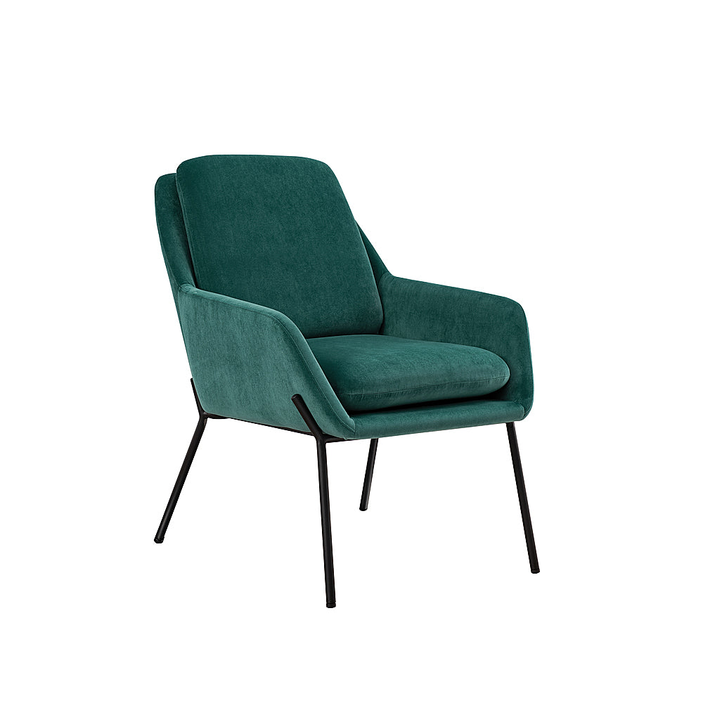 Walker Edison - Glam Accent Chair - Teal_2