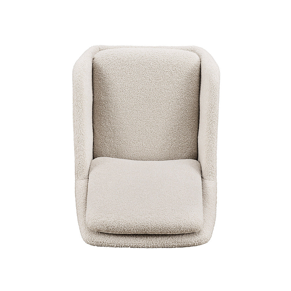 Walker Edison - Glam Accent Chair - Cream_3