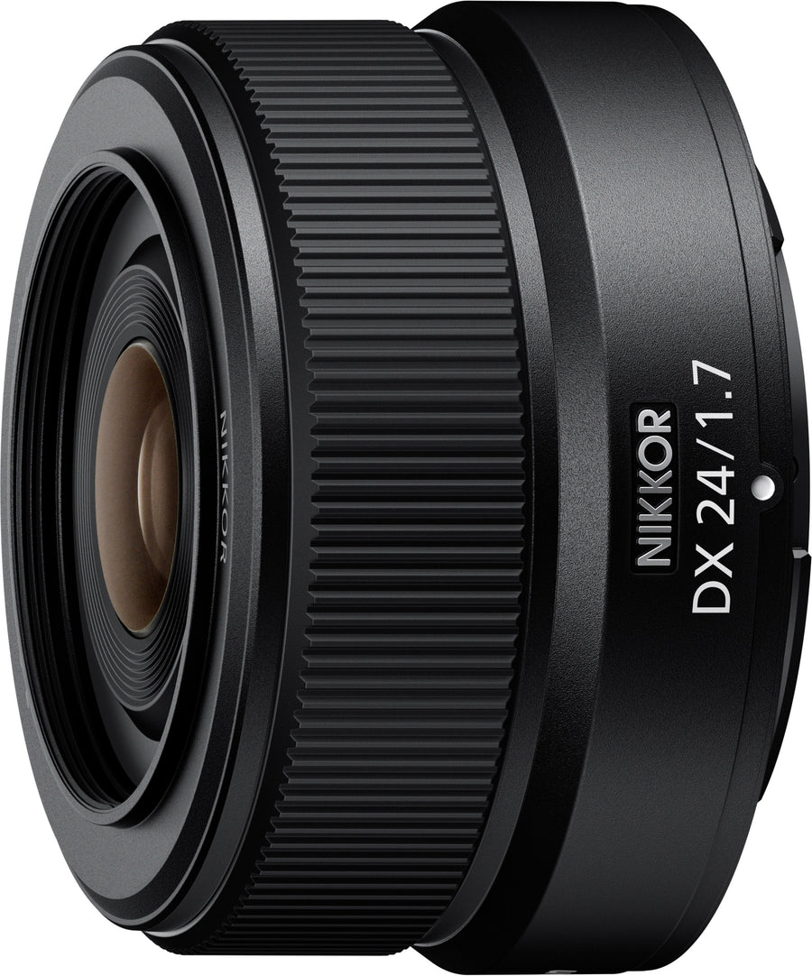 Nikon - NIKKOR Z DX 24mm f/1.7 Wide Angle Prime Lens - Black_0