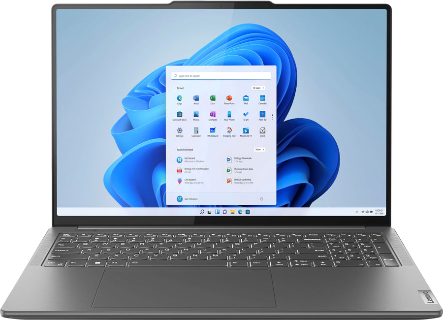 Lenovo - Slim Pro 9i 16" 3.2K Touchscreen MiniLED Laptop - Core i9-13905H with 32GB Memory - 1TB SSD - Storm Grey_0