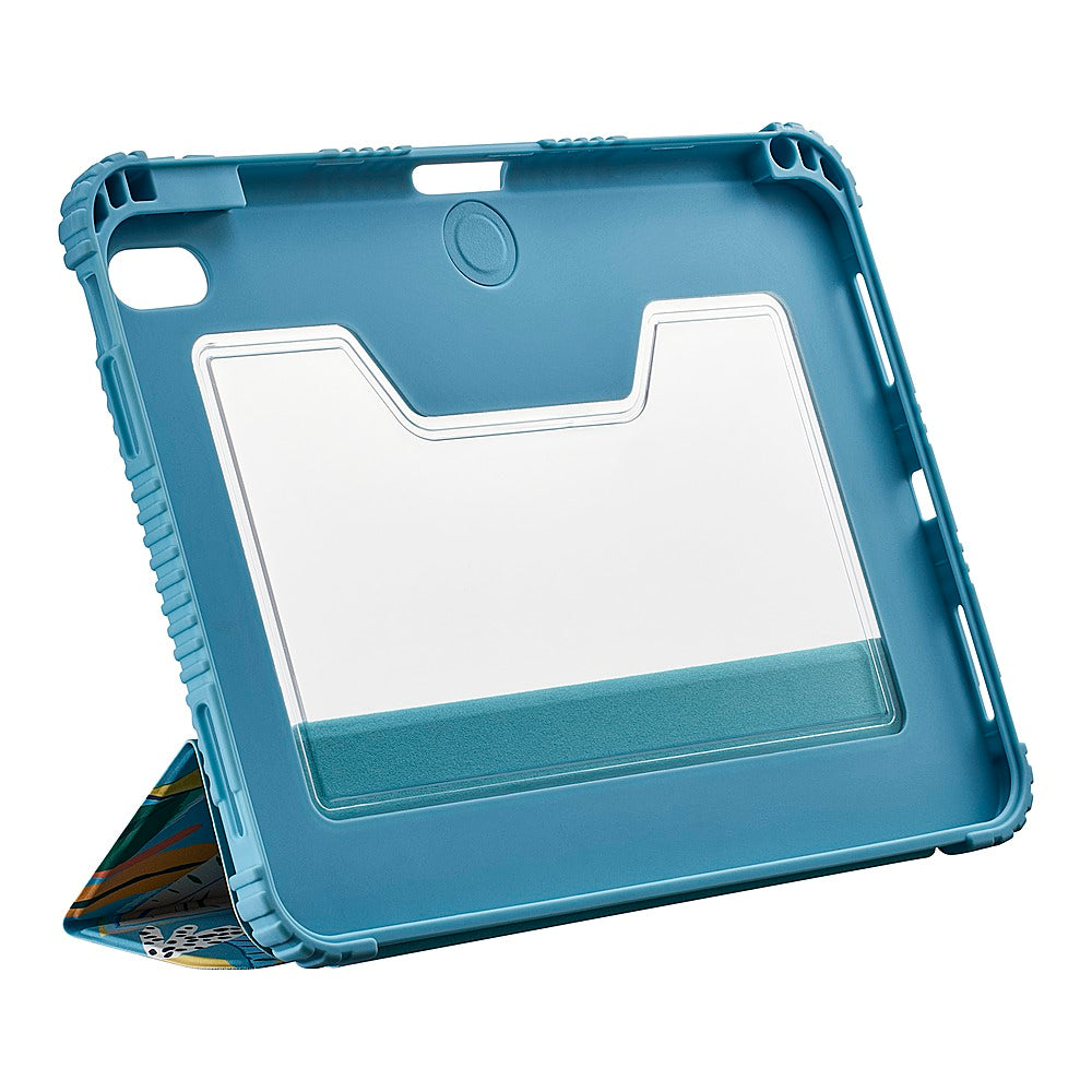 Insignia™ - Folio Case for Apple iPad 10.9" (10th generation) - Tropical Leaves_1