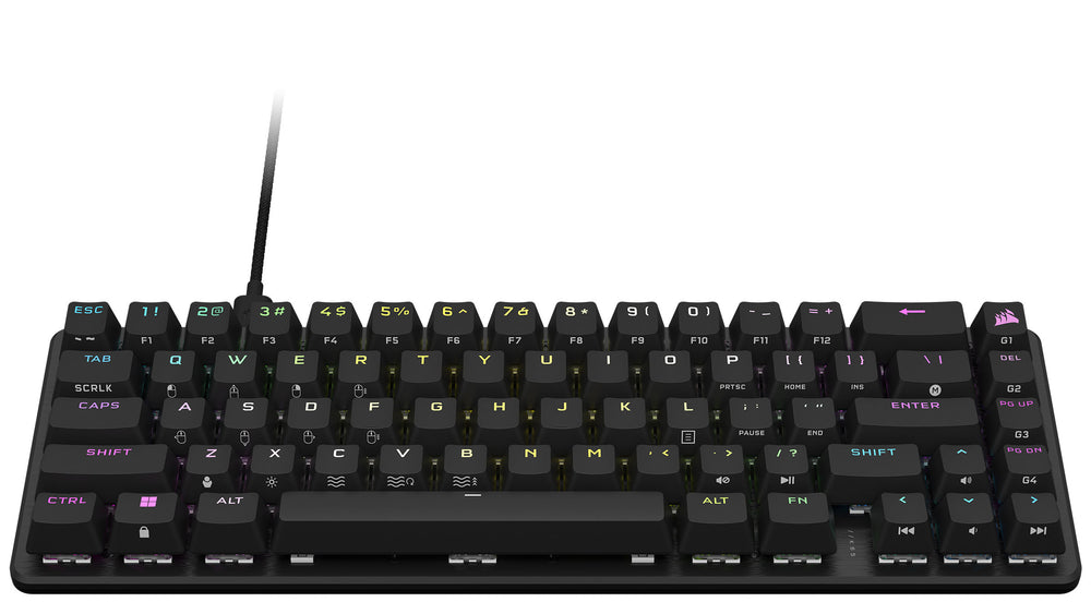 CORSAIR K65 PRO MINI RGB 65% Optical-Mechanical Gaming Keyboard Backlit RGB LED, CORSAIR OPX, Black_1