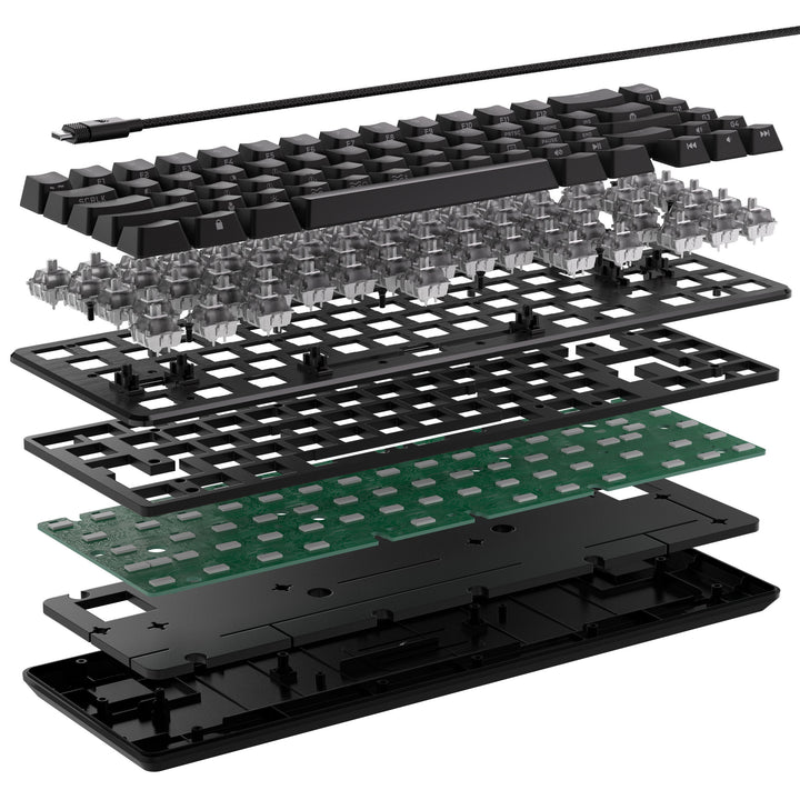 CORSAIR K65 PRO MINI RGB 65% Optical-Mechanical Gaming Keyboard Backlit RGB LED, CORSAIR OPX, Black_13