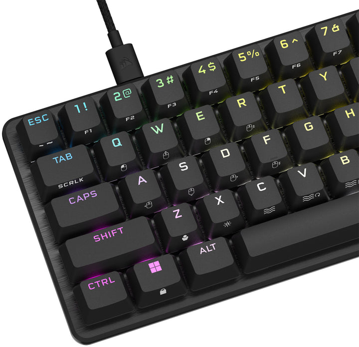 CORSAIR K65 PRO MINI RGB 65% Optical-Mechanical Gaming Keyboard Backlit RGB LED, CORSAIR OPX, Black_11