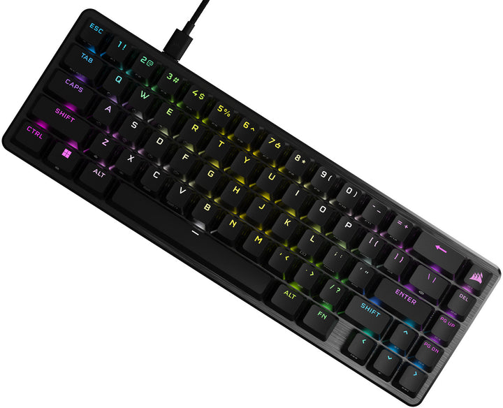 CORSAIR K65 PRO MINI RGB 65% Optical-Mechanical Gaming Keyboard Backlit RGB LED, CORSAIR OPX, Black_9