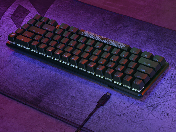 CORSAIR K65 PRO MINI RGB 65% Optical-Mechanical Gaming Keyboard Backlit RGB LED, CORSAIR OPX, Black_5