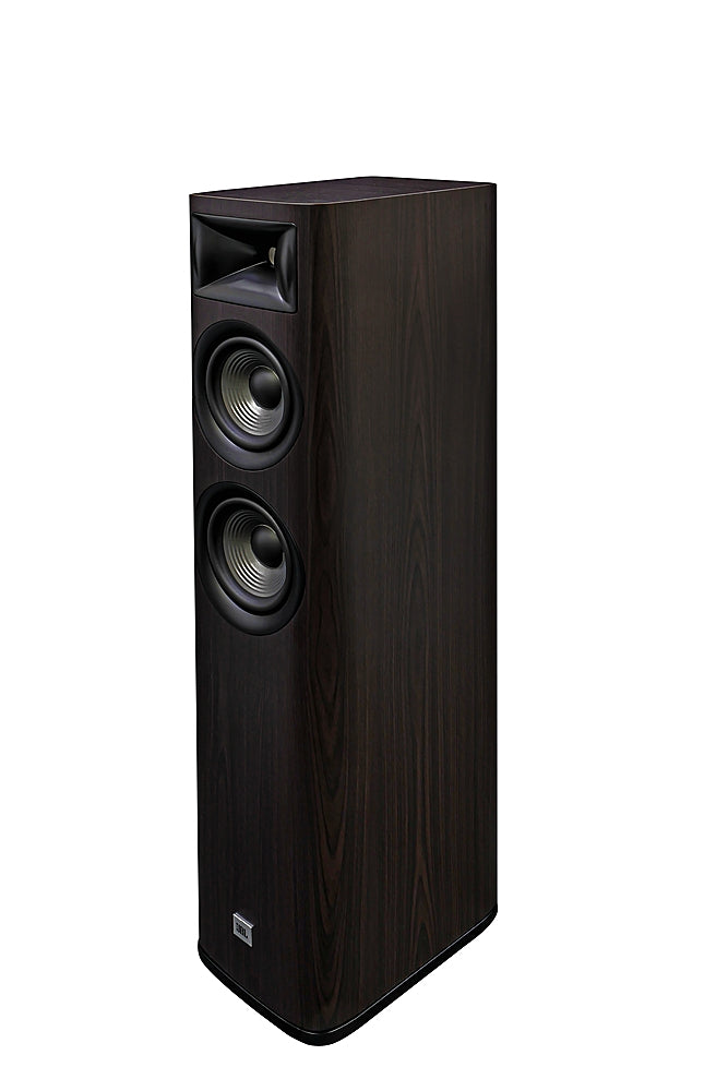 JBL - Studio 680 Dual 6.5" 2.5-Way Compression Driver Floorstanding Loud Speaker (Each) - Dark Wood_2