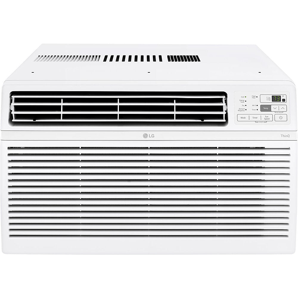 LG - 800 Sq. Ft 15,000 BTU Window Air Conditioner - White_0