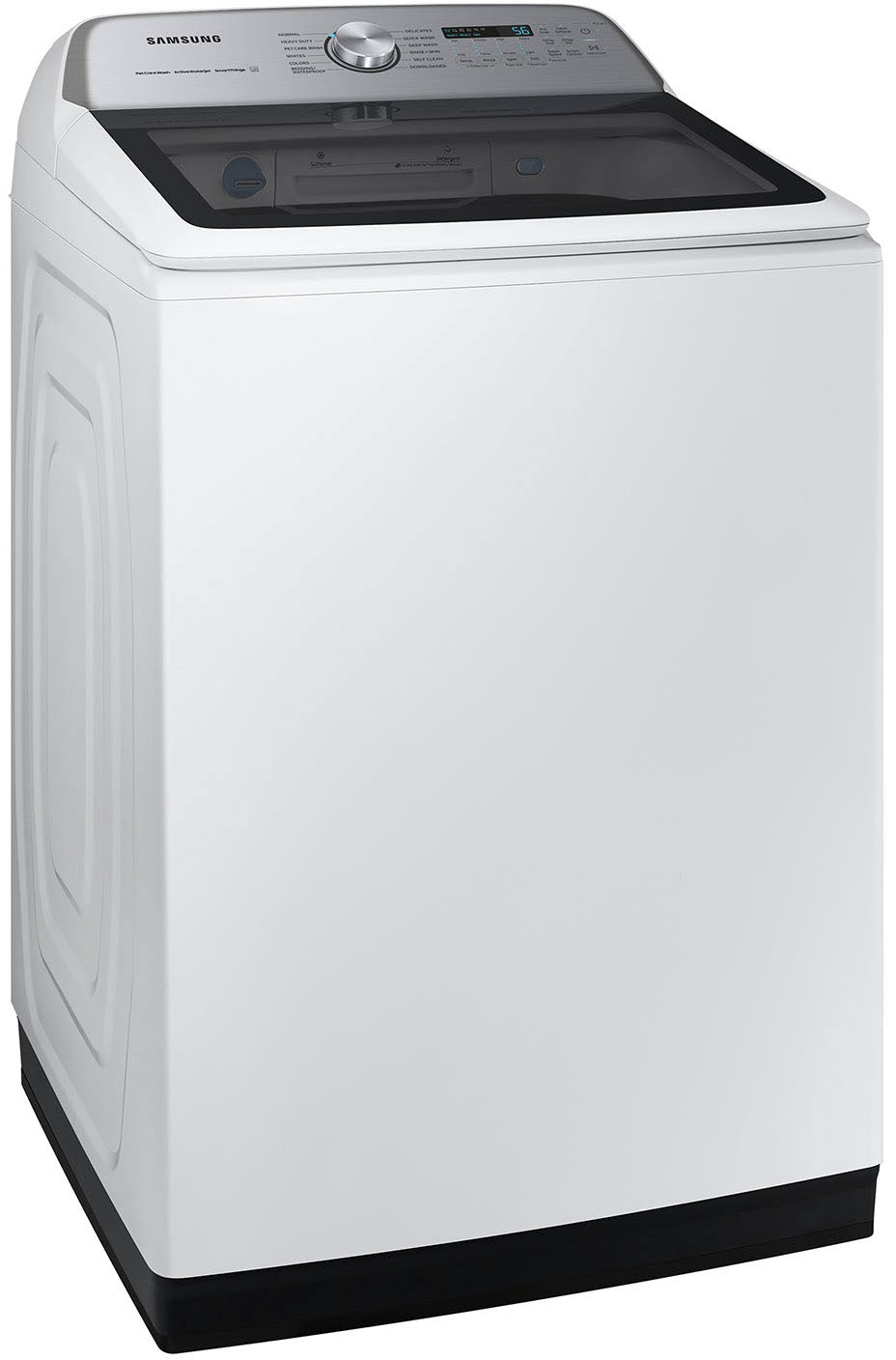 Samsung - 5.5 cu. ft. High-Efficiency Smart Top Load Washer with Super Speed Wash - White_11