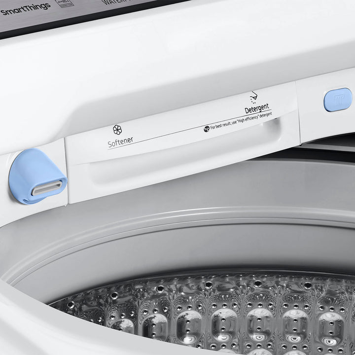 Samsung - 5.5 cu. ft. High-Efficiency Smart Top Load Washer with Super Speed Wash - White_5