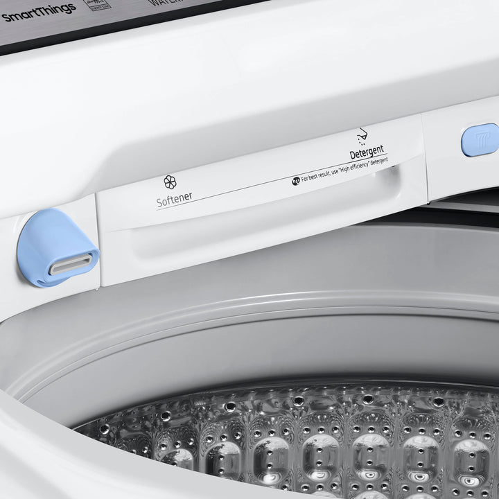 Samsung - 5.4 cu. ft. Smart Top Load Washer with Pet Care Solution and Super Speed Wash - White_4