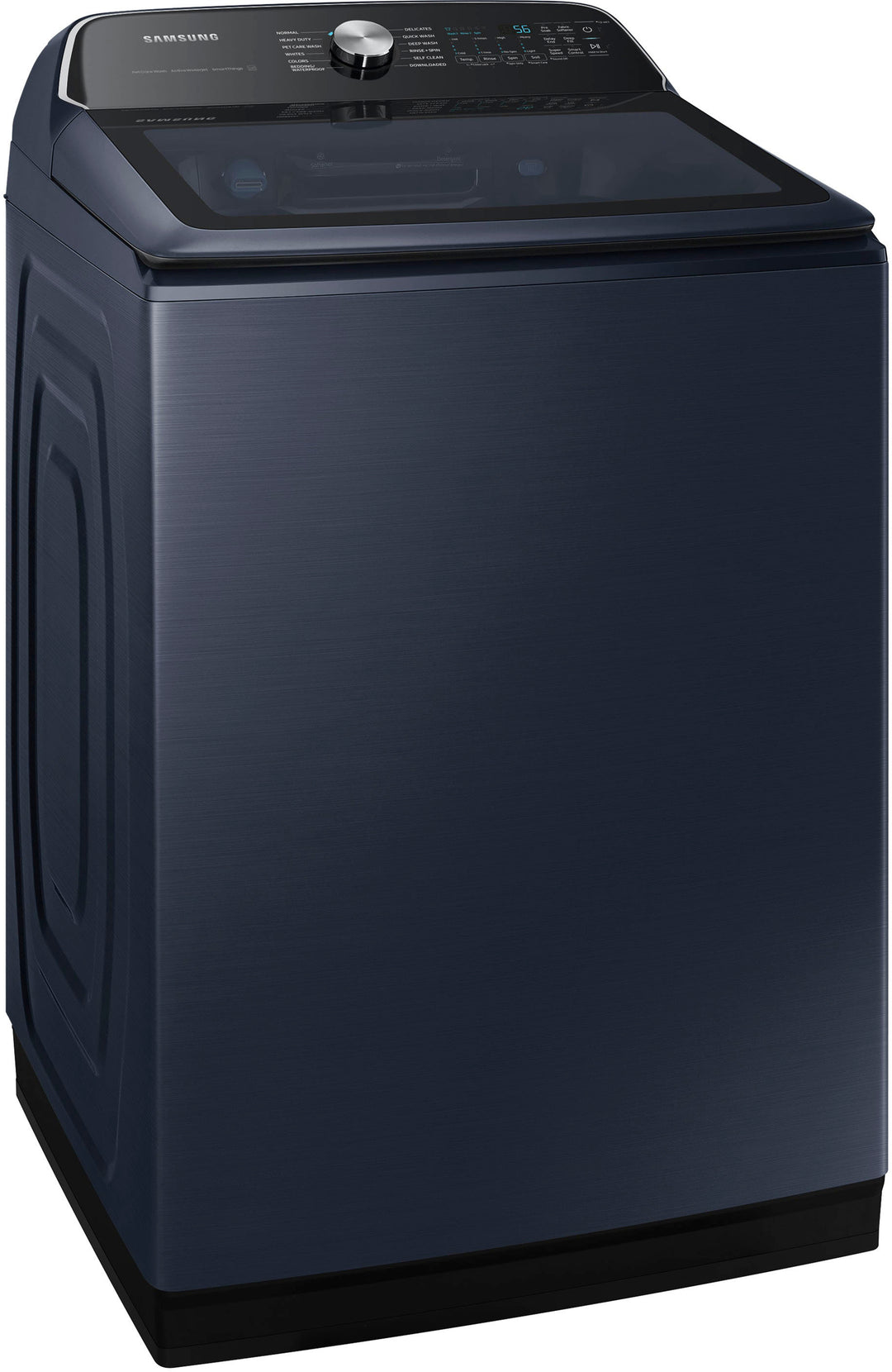 Samsung - 5.4 cu. ft. Smart Top Load Washer with Pet Care Solution and Super Speed Wash - Brushed Navy_8