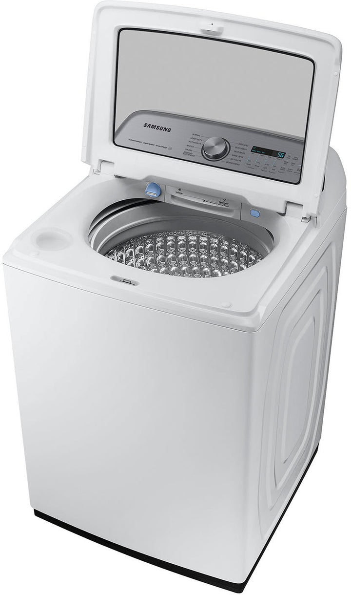 Samsung - 5.4 cu. ft. High-Efficiency Smart Top Load Washer with ActiveWave Agitator and Super Speed Wash - White_7