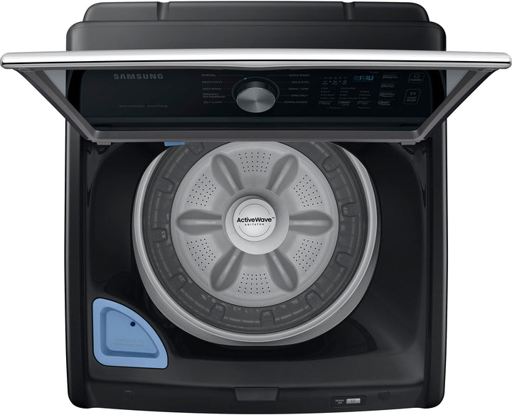Samsung - 4.6 cu. ft. High-Efficiency Smart Top Load Washer with ActiveWave Agitator and Active WaterJet - Black_6