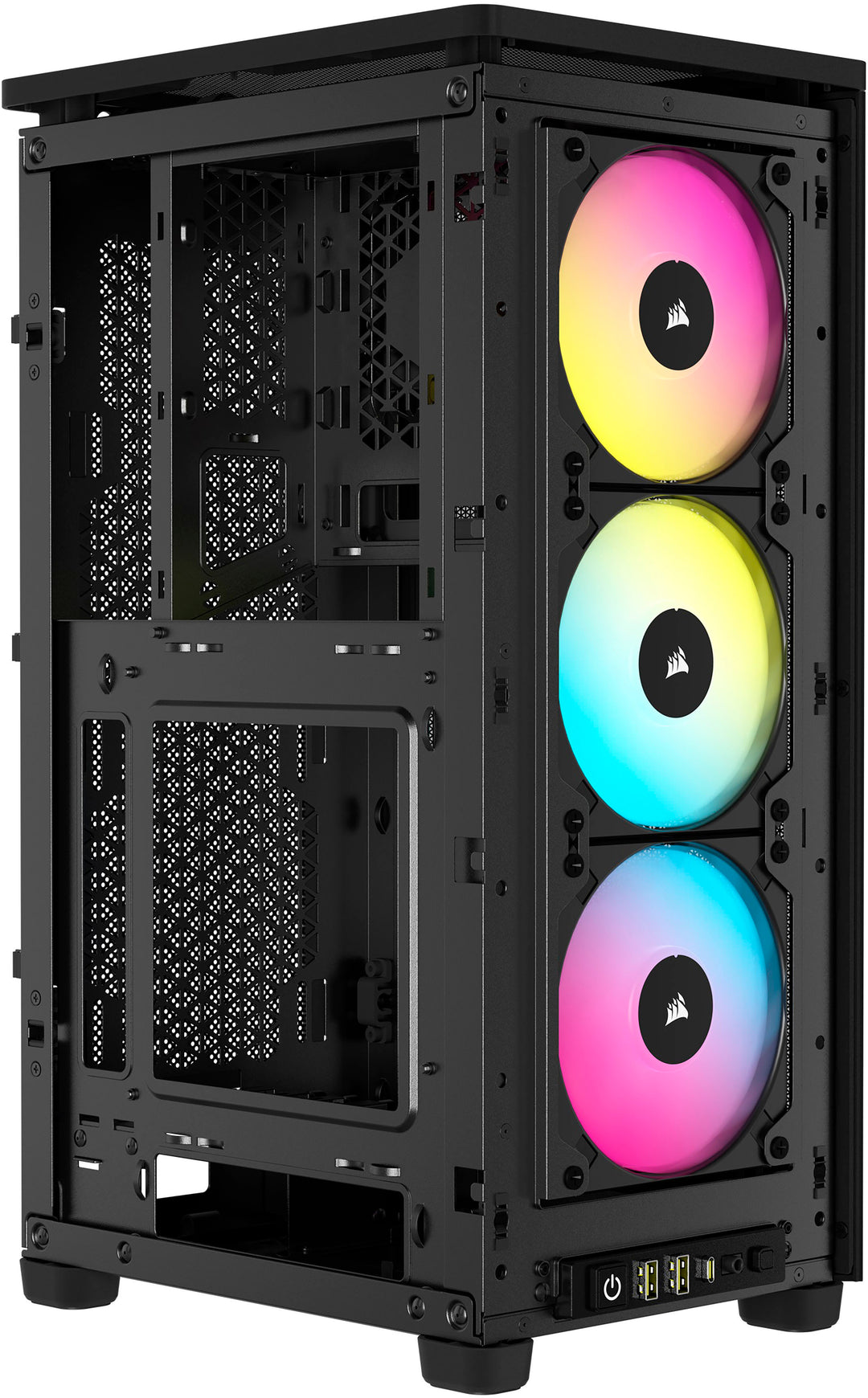 CORSAIR - iCUE 2000D RGB AIRFLOW Mini-ITX Case - Black_10