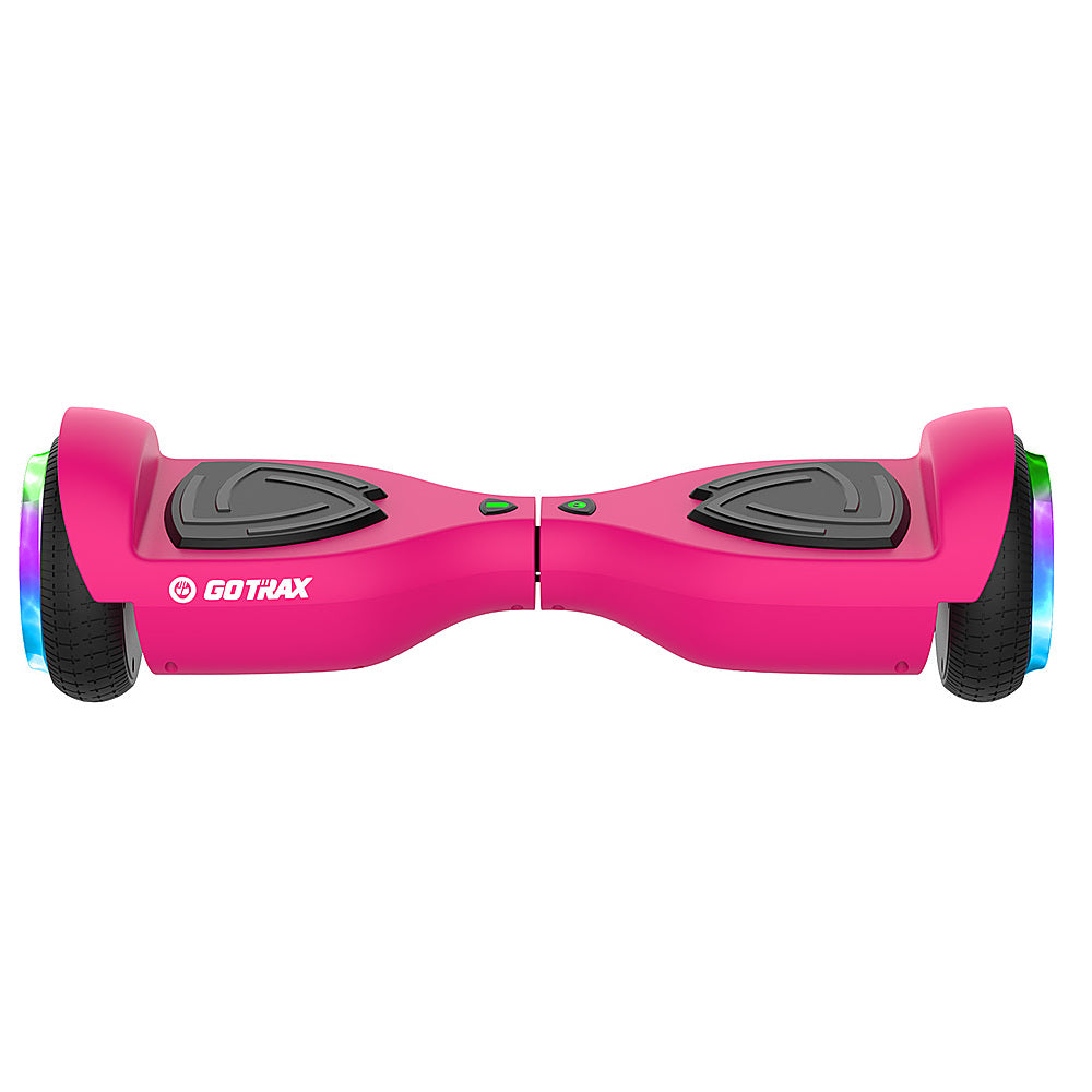 GoTrax - Drift Hoverboard w/3.1 mi Max Range & w/6.2 mph Max Speed - Pink_1