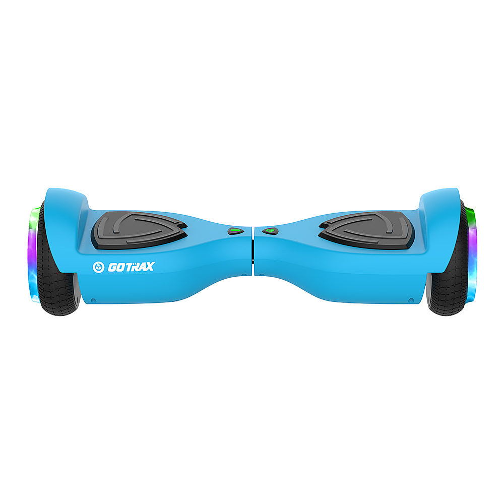 GoTrax - Drift Hoverboard w/3.1 mi Max Range & w/6.2 mph Max Speed - Blue_1
