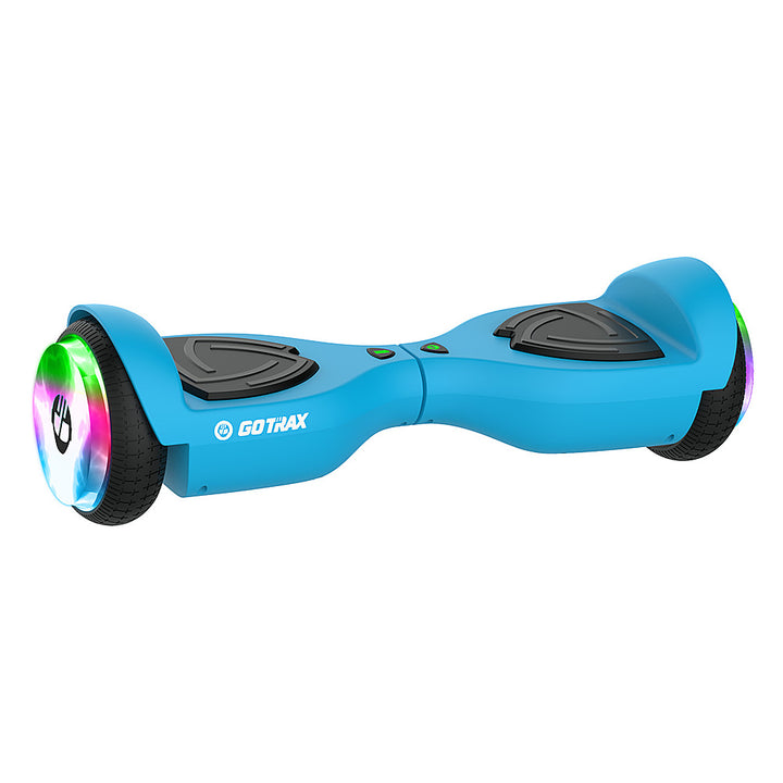 GoTrax - Drift Hoverboard w/3.1 mi Max Range & w/6.2 mph Max Speed - Blue_0