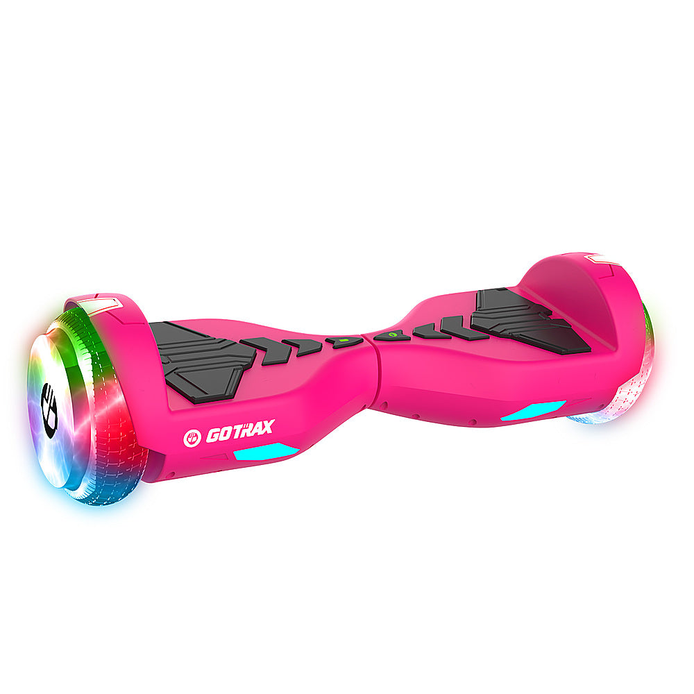 GoTrax - Surge Plus Hoverboard w/3.1 mi Max Range & w/6.2 mph Max Speed - Pink_0