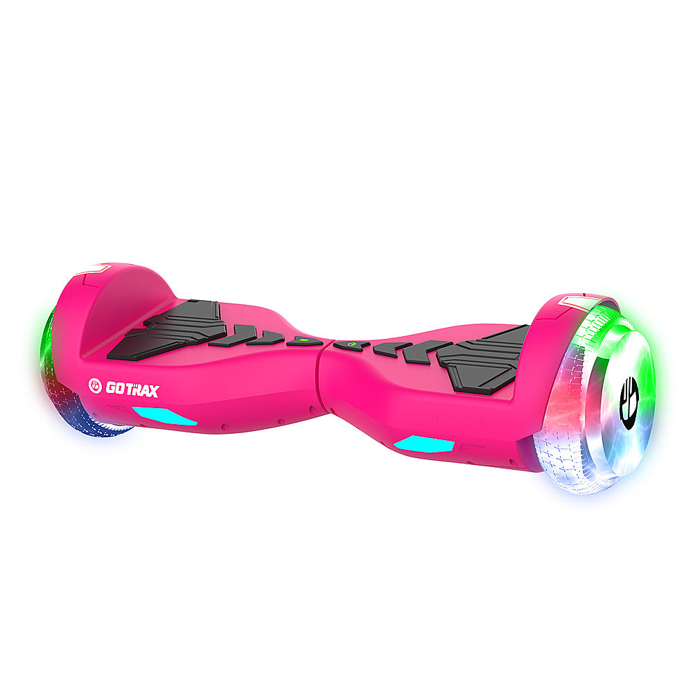 GoTrax - Surge Plus Hoverboard w/3.1 mi Max Range & w/6.2 mph Max Speed - Pink_2
