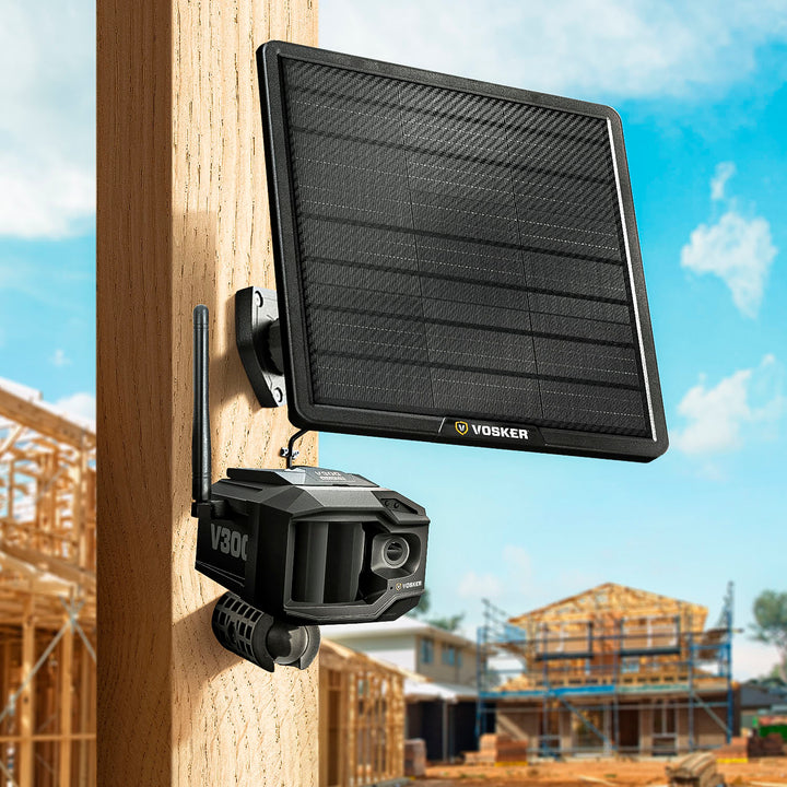 Vosker - V300 Ultimate Single Outdoor Wireless 1080 Full HD Security Camera with External Solar Panel_4