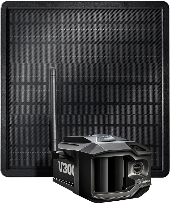 Vosker - V300 Ultimate Single Outdoor Wireless 1080 Full HD Security Camera with External Solar Panel_3