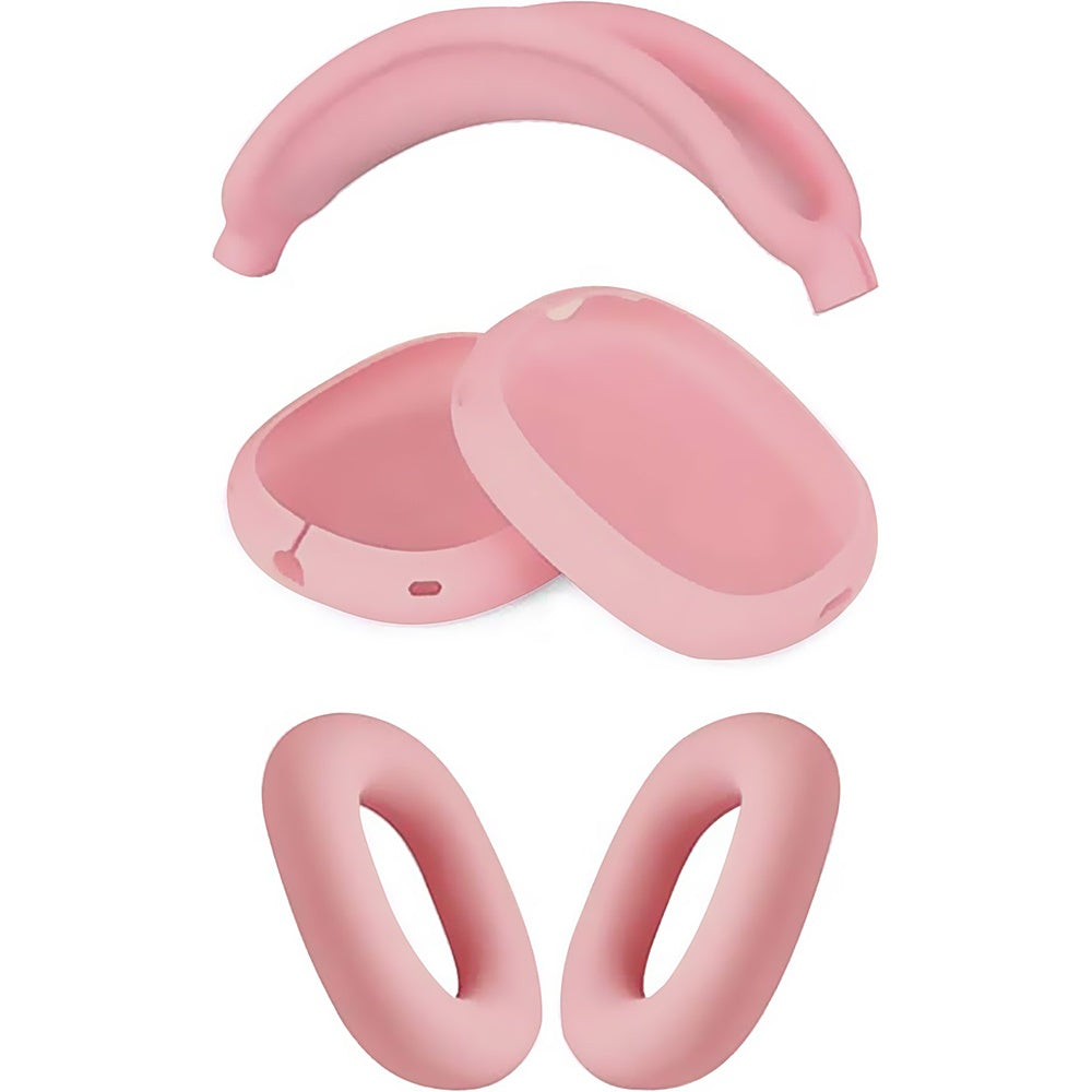 SaharaCase - Silicone Combo Kit Case for Apple AirPods Max Headphones - Pink_6