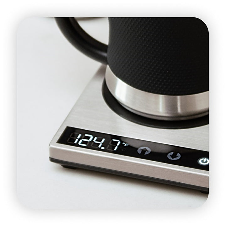 Cosori - Original Coffee Warmer & Stainless Steel Coffee Mug Set - Silver_3