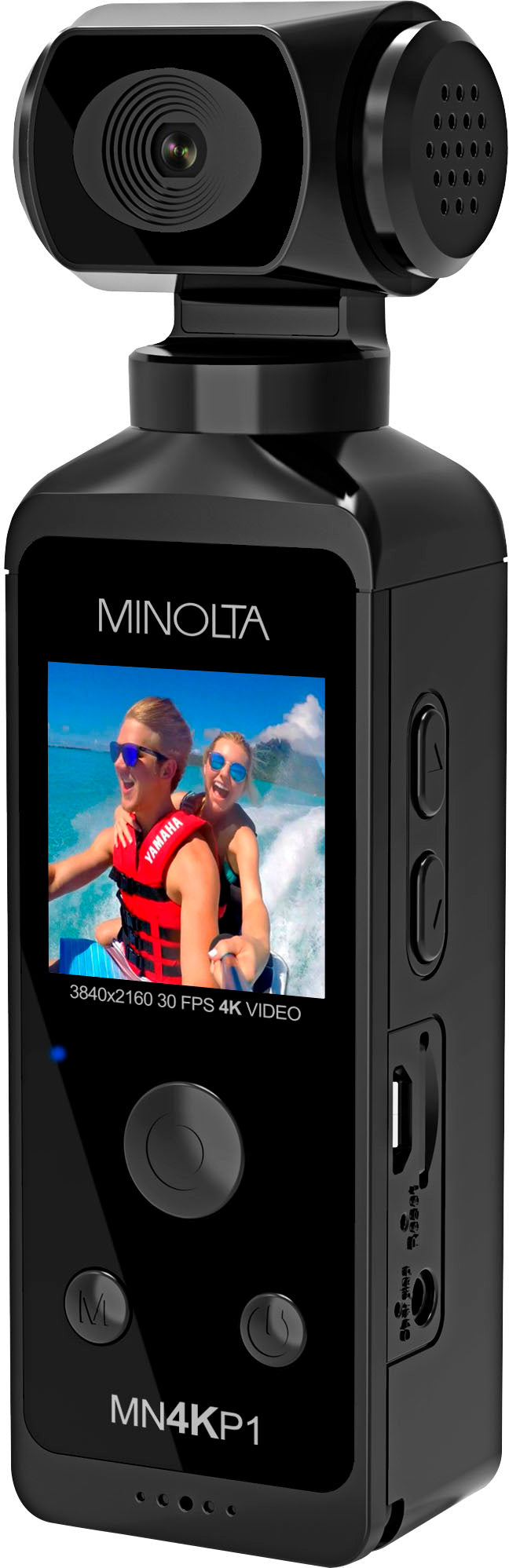 Konica Minolta - MN4KP1 4K Ultra HD WiFi Camcorder Kit - Black_1