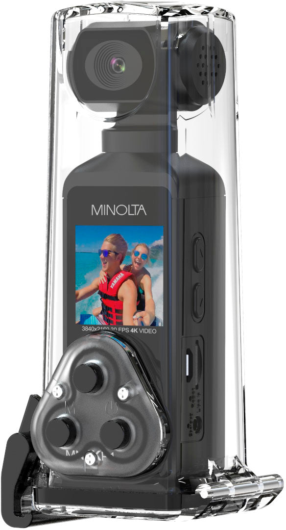 Konica Minolta - MN4KP1 4K Ultra HD WiFi Camcorder Kit - Black_6
