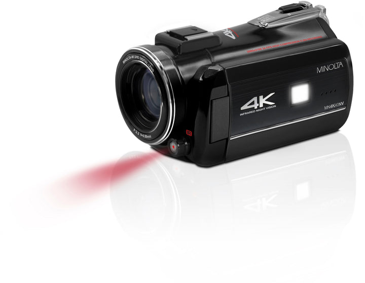 Konica Minolta - MN4K40NV 4K Ultra HD Night Vision Camcorder - Black_5