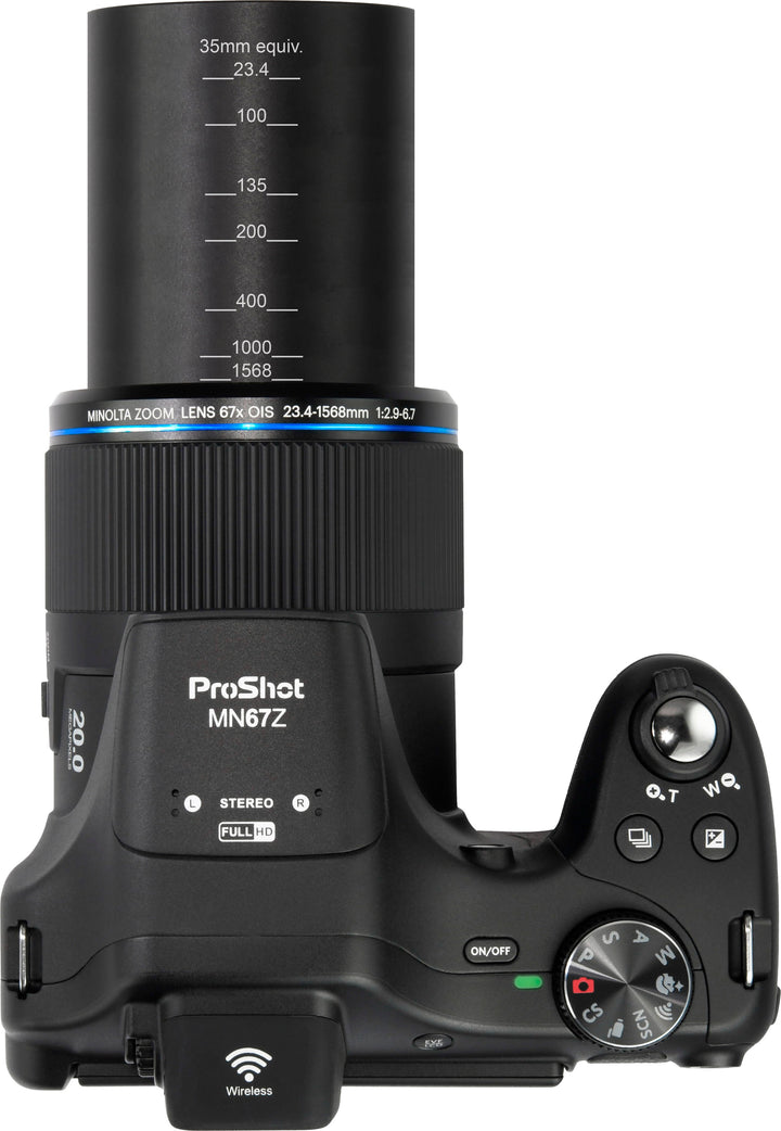 Konica Minolta - ProShot MN67Z 20.0 Megapixel Digital Camera - Black_5