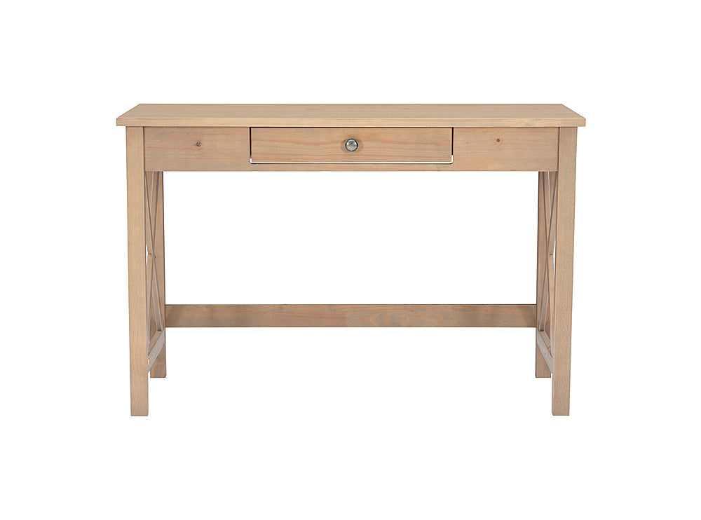 Linon Home Décor - Delevan Solid Wood Laptop Desk With Drawer - Driftwood_1