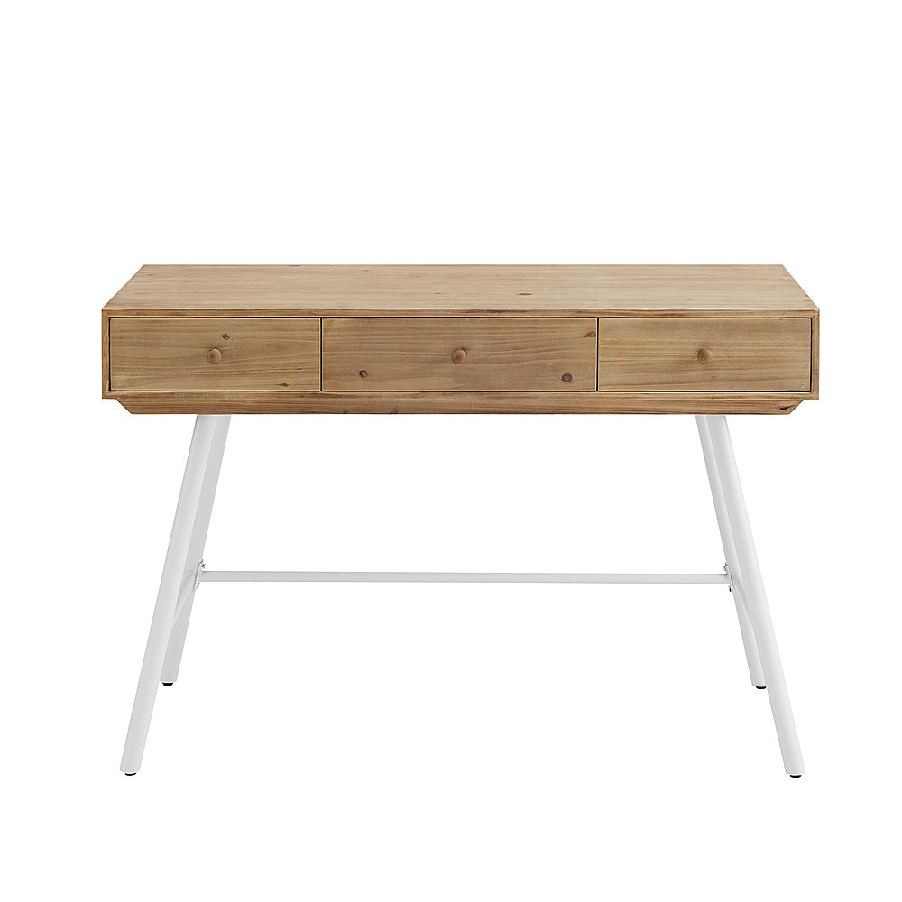 Linon Home Décor - Conners Contemporary 3-Drawer Desk - Natural_1