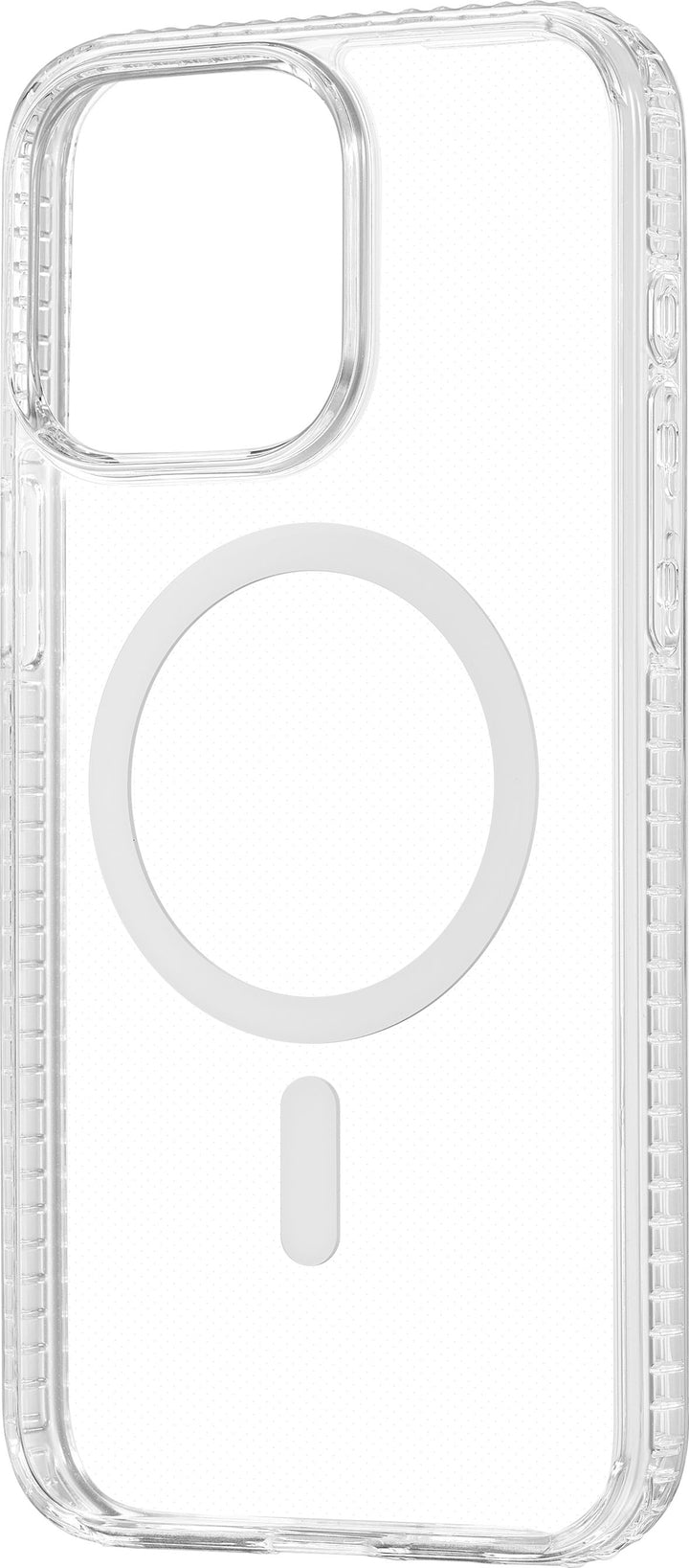 Insignia™ - Hard-Shell Case with MagSafe for iPhone 15 Pro Max - Clear_3