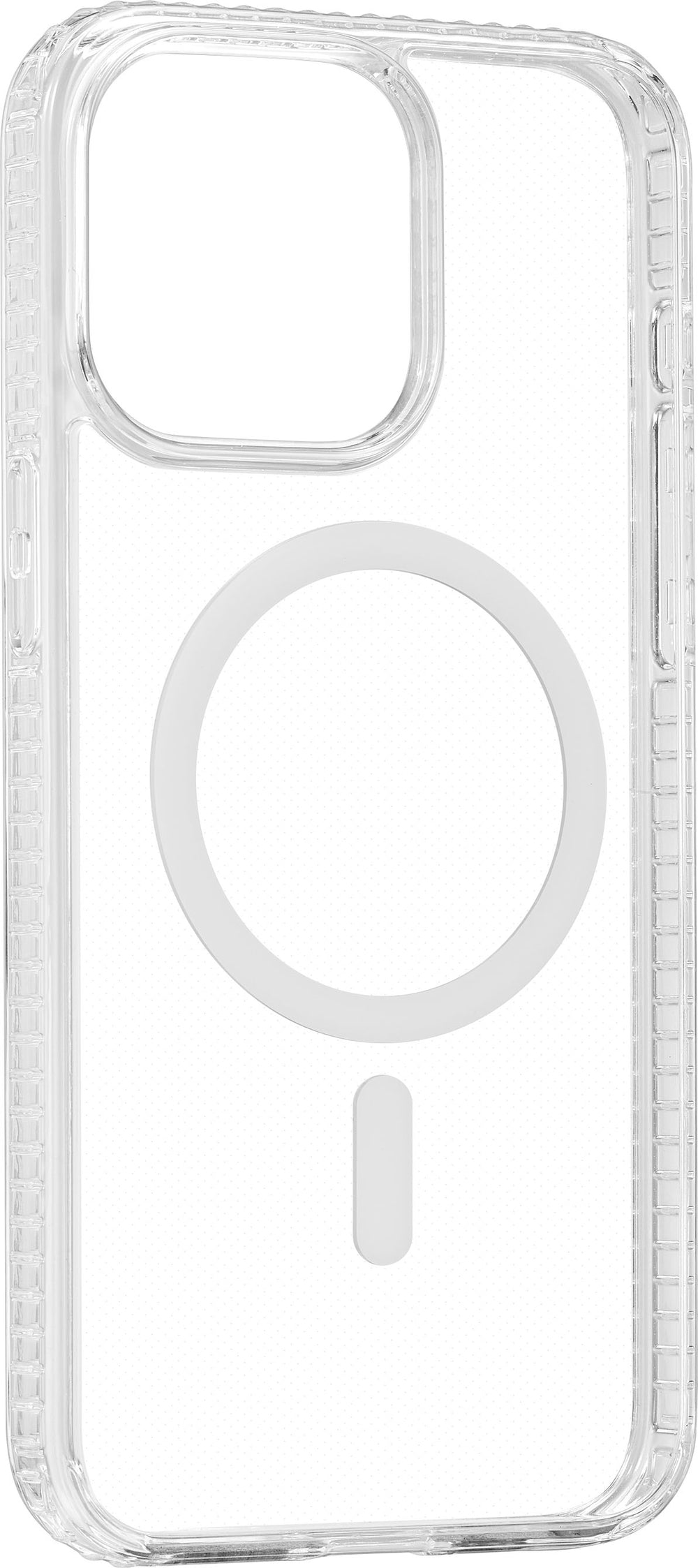 Insignia™ - Hard-Shell Case with MagSafe for iPhone 15 Pro Max - Clear_1